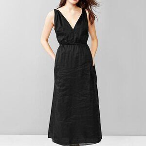 GAP women's black maxi dress XS